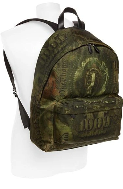 Shop Givenchy Dollar Print Backpack In Multi