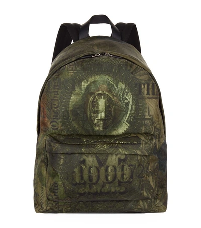 Givenchy Abstract Dollar Printed Backpack In Multicolor