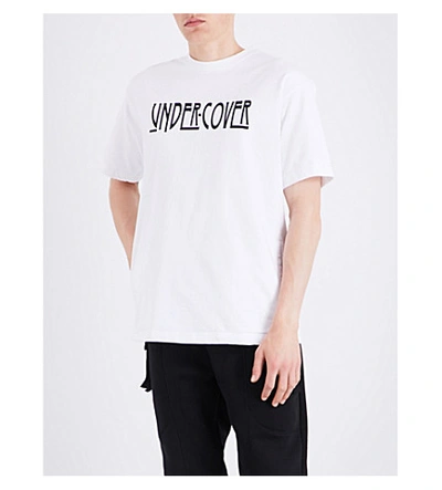 Undercover Logo Cotton T-shirt In White