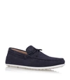 TOD'S Spider Nubuck Driving Shoes