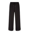 RED VALENTINO Scalloped Silk Trousers