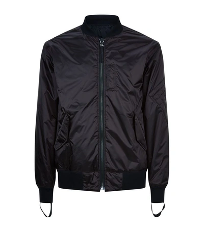 Shop Helmut Lang Reversible Reflective Bomber Jacket In Red