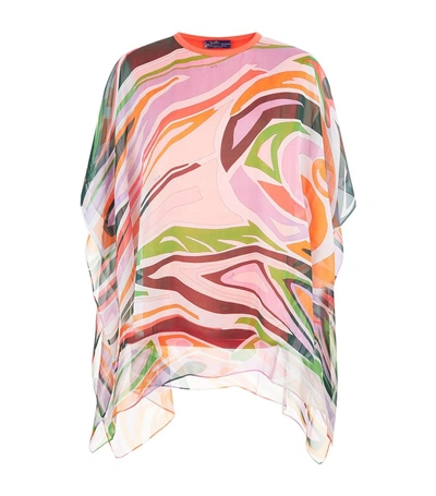 Emilio Pucci Abstract Print Blouse In Pink