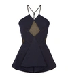 ROLAND MOURET Deaton Peplum Top