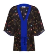 FENDI V-Neck Print Top