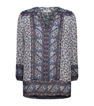 Joie Andala Floral Print Blouse In Multi