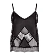 MCQ BY ALEXANDER MCQUEEN Lace Camisole Top