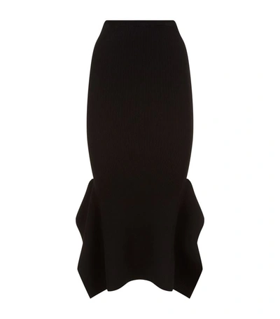 Roland Mouret Fletcher Peplum Skirt In Black