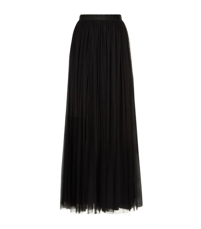 Needle & Thread Tulle Maxi Skirt In Black