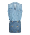 BALMAIN Denim Dress