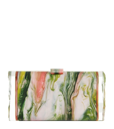 Edie Parker Lara Backlit Ice Clutch In Pink