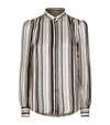 GIAMBATTISTA VALLI Striped Silk Shirt