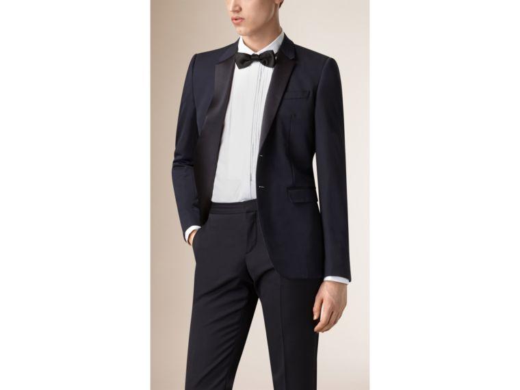 burberry navy tuxedo