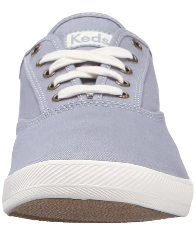 Keds Men&#39;s Champion Solid Army Twill Sneaker' In Blue