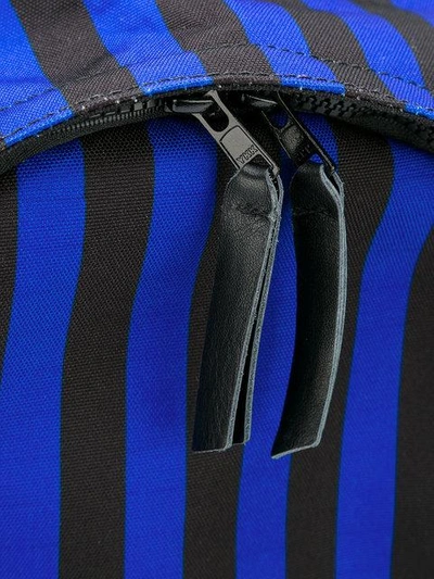 Shop Ami Alexandre Mattiussi Zipped Backpack - Blue