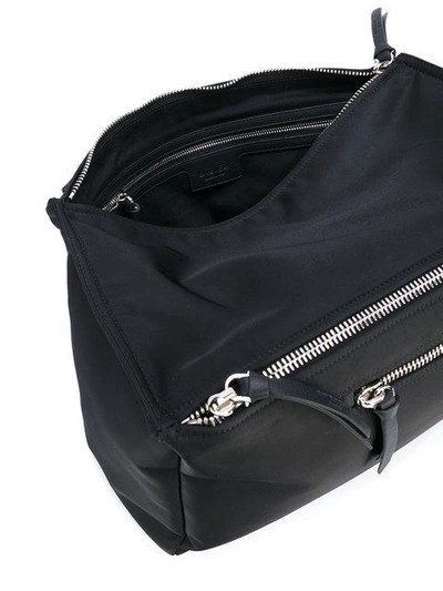 Shop Givenchy Pandora Shell Bag In Black