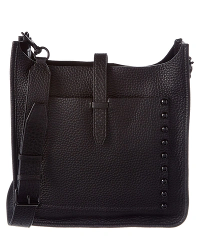 Rebecca Minkoff Small Leather Feed Bag' In Black