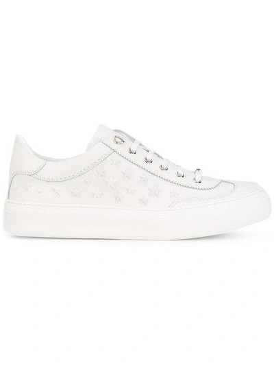Shop Jimmy Choo 'ace' Sneakers In White