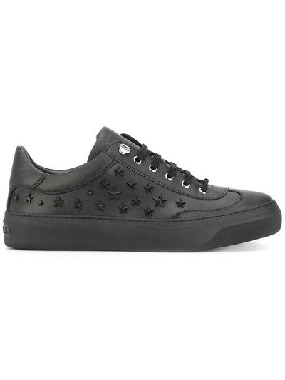 Shop Jimmy Choo 'ace' Sneakers - Black