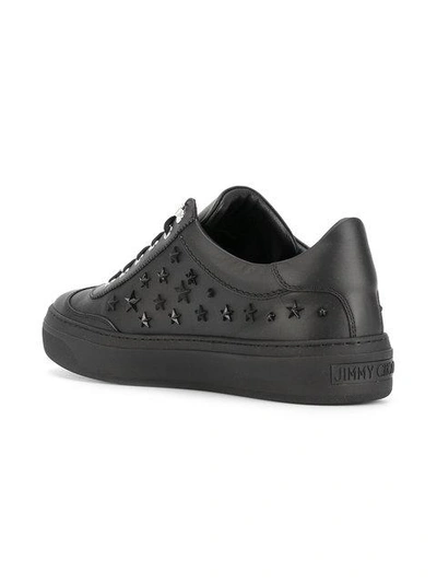 Shop Jimmy Choo 'ace' Sneakers - Black
