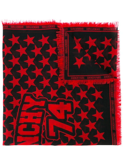 Givenchy Star Printed Scarf