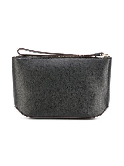 Shop Furla Zipped Pouch - Black