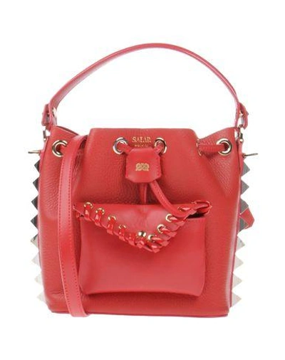 Shop Salar Handbag In Red