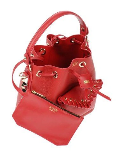Shop Salar Handbag In Red