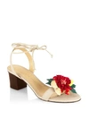 CHARLOTTE OLYMPIA Fashion Tropical Tara Block Heel Sandals
