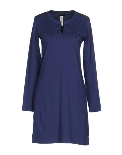 Emporio Armani Nightgown In Dark Blue