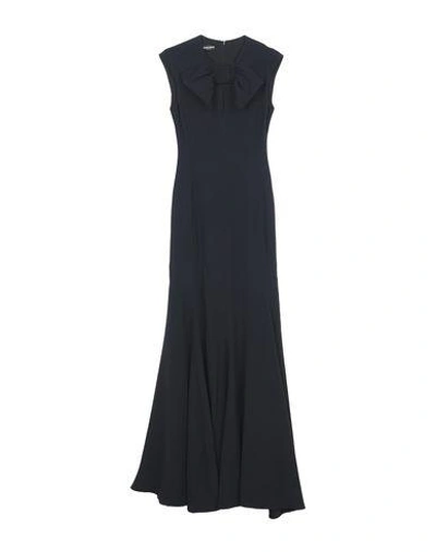 Shop Emporio Armani Evening Dress In Black