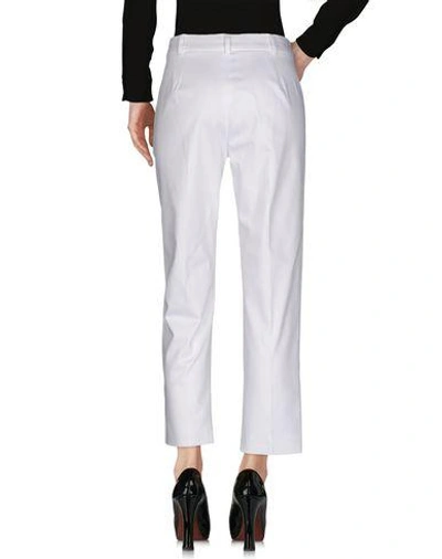 Shop Max Mara Casual Pants In White