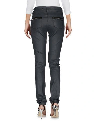 Shop Barbara Bui Denim Pants In Lead