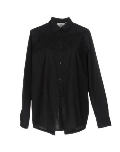 Cheap Monday Solid Color Shirts & Blouses In Black