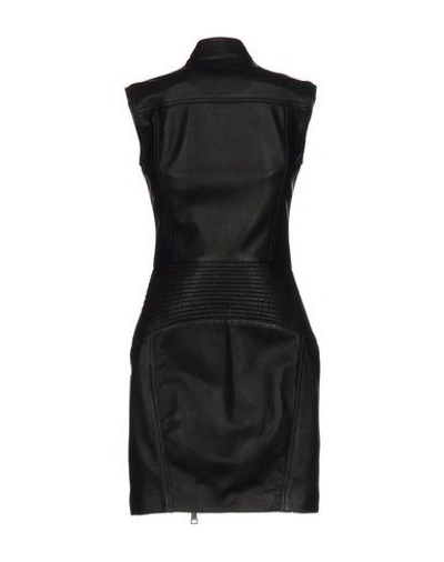 Shop Just Cavalli Short Dresses In Black