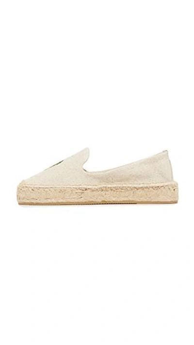 Shop Soludos Cactus Platform Espadrilles In Sand