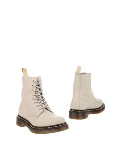 Dr. Martens Ankle Boot In Beige