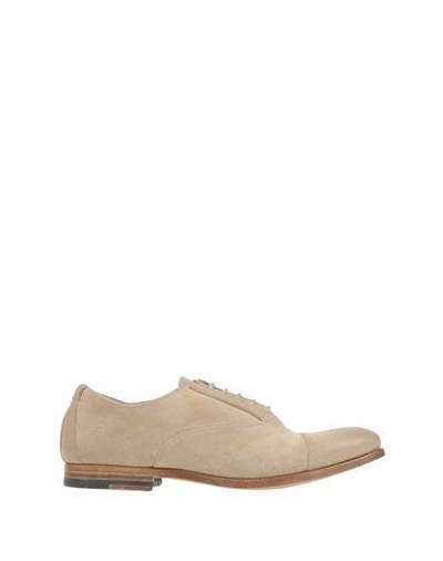 Shop Ndc Laced Shoes In Beige