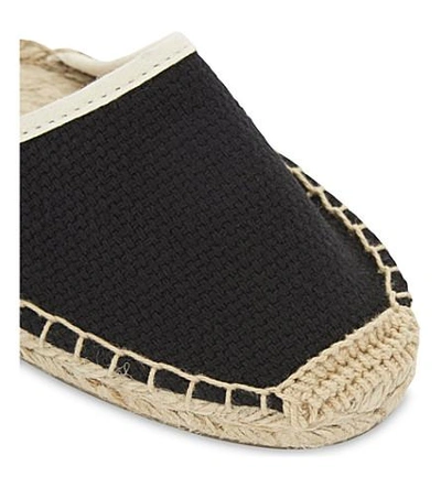 Shop Soludos Espadrille Sandals In Black