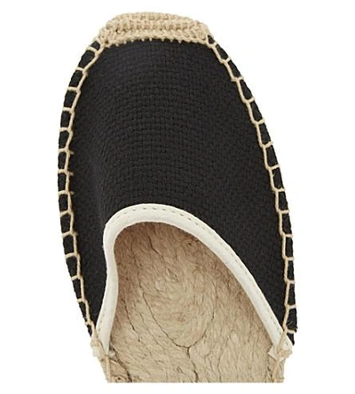 Shop Soludos Espadrille Sandals In Black