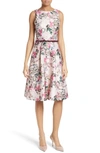TED BAKER CLARBEL FIT & FLARE DRESS,WS7W-GD20-CLARBEL