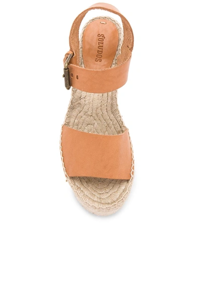 Shop Soludos Minorca High Platform In Nude