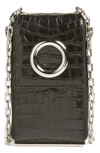 ALEXANDER WANG Riot Leather Wallet on a Chain