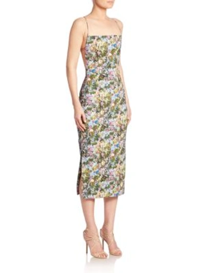 Shop Cushnie Et Ochs Donna Floral Dress In Floral Print
