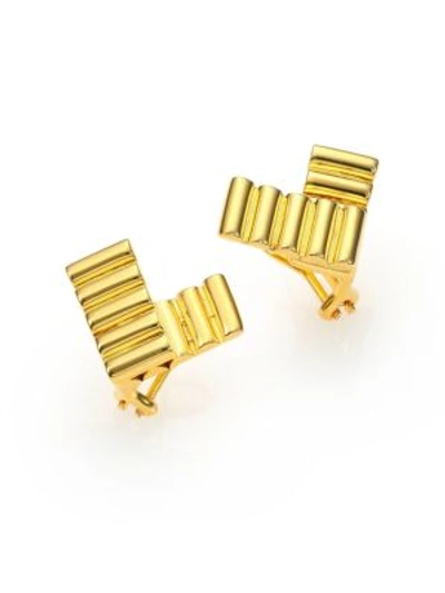 Maiyet Empire V Earrings In Gold