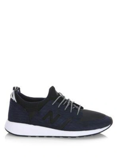 Shop New Balance Wrl420 Lace-up Sneakers In Black