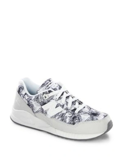 New Balance 530 Printed Sneakers In White Print