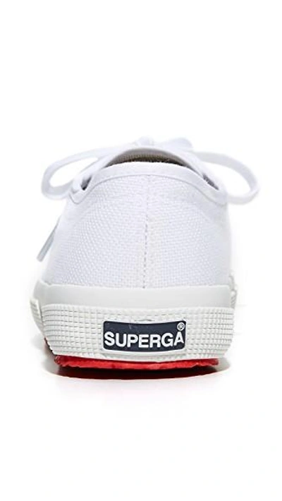 Shop Superga 2750 Multi Eyelet Classic Sneakers In White Multi