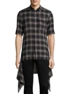 HELMUT LANG Zip Paneled Shirt