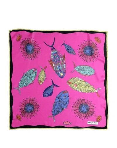 Emilio Pucci Square Scarf In Fuchsia